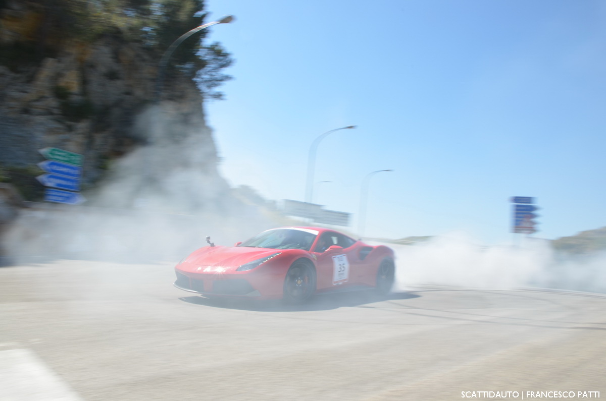 Ferrari burn-out