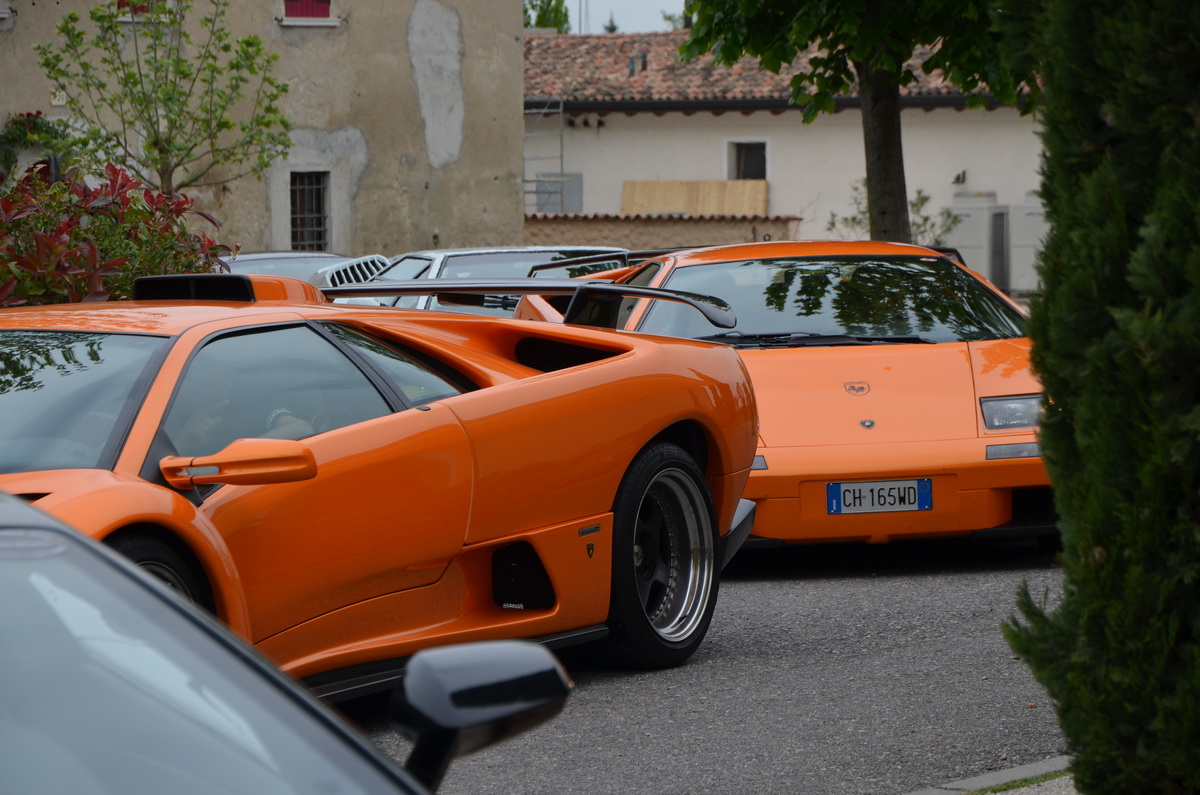 Lamborghini orange