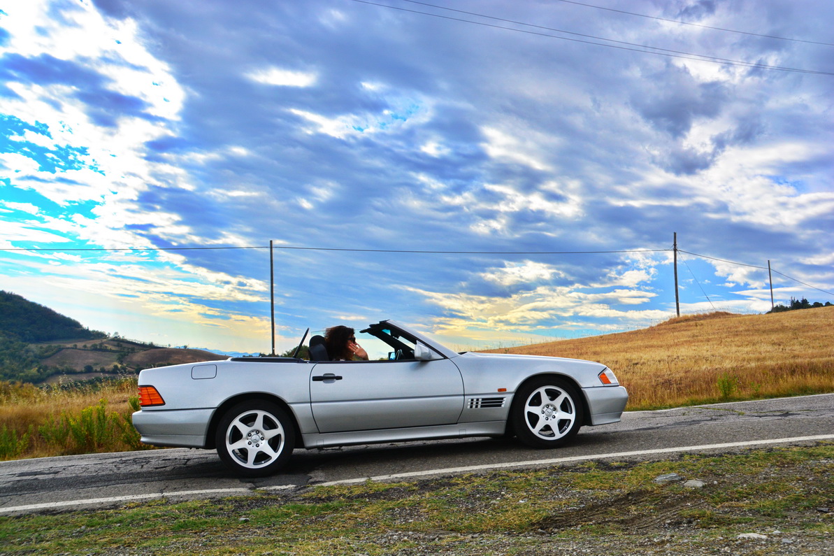 Mercedes SL cabrio