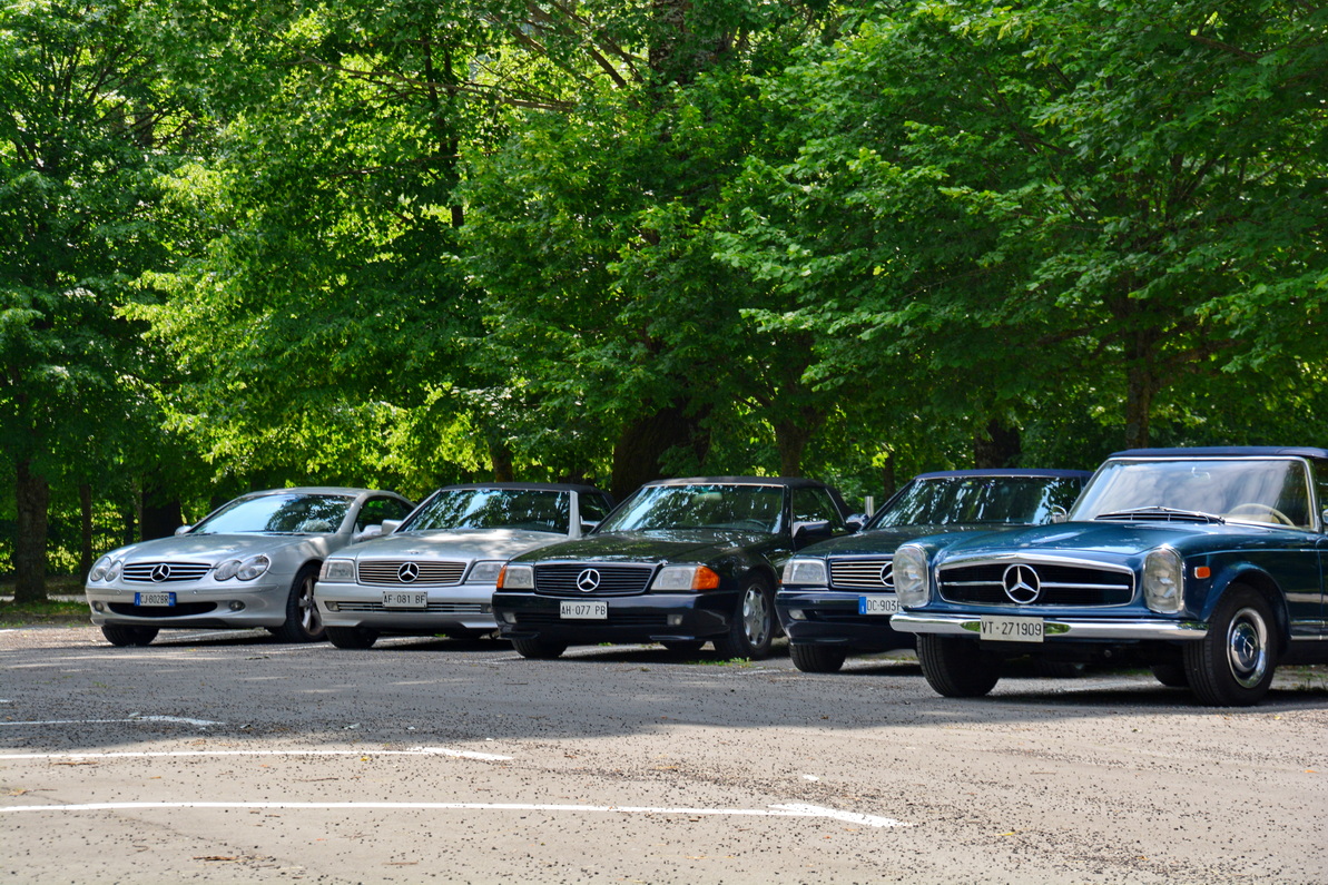 Mercedes SL meeting